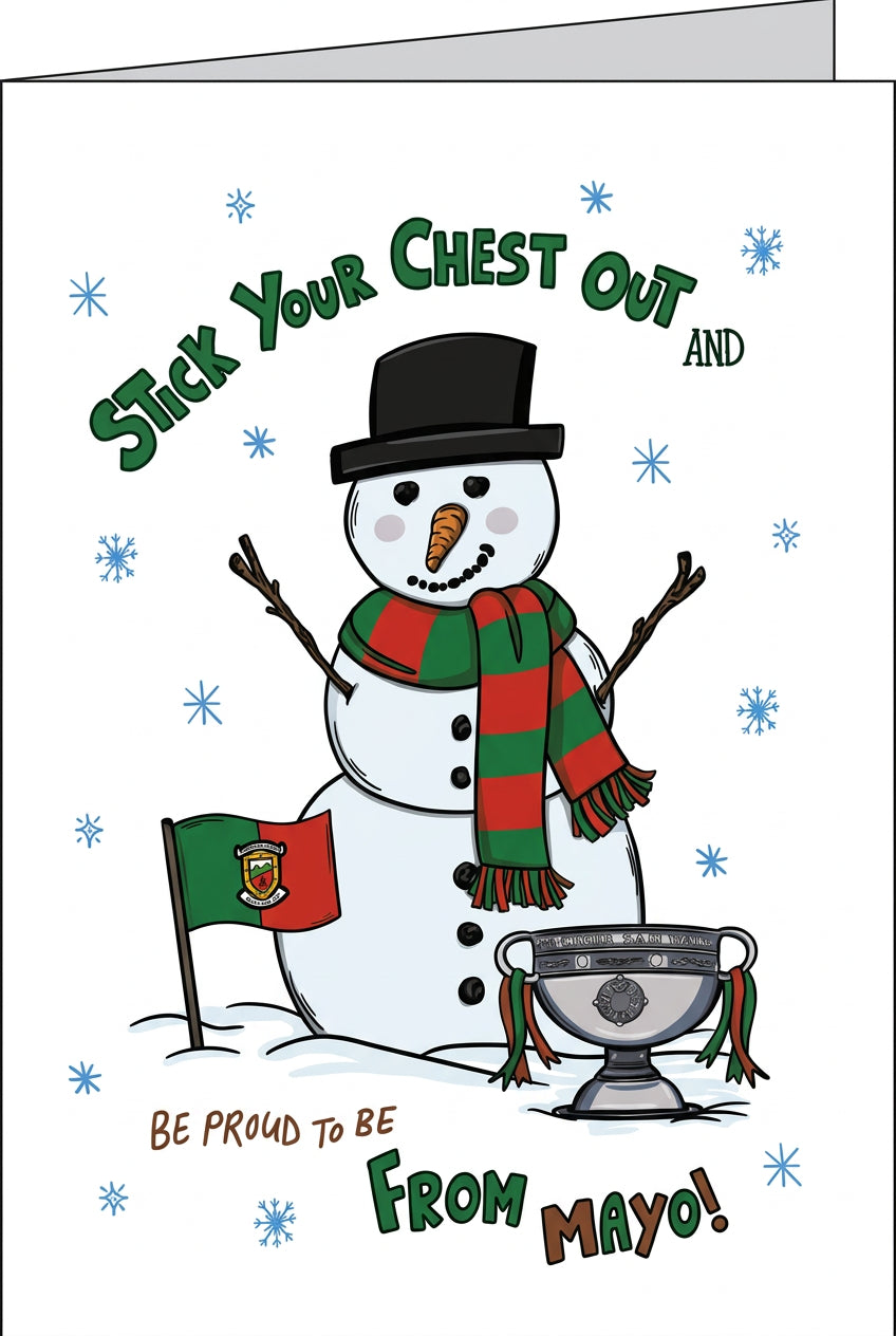 Christmas Cards - Mayo GAA - Funny Christmas Cards - Image 4