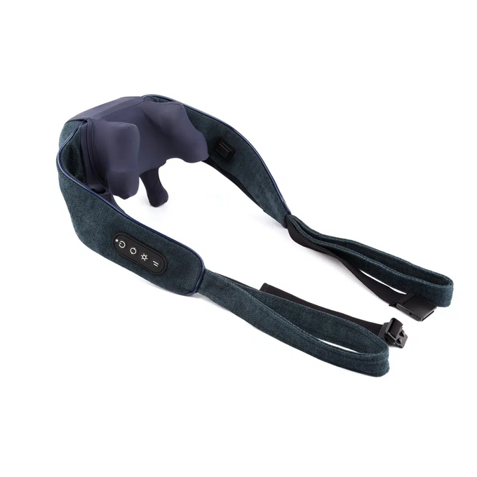 Medivon Hyperion Green Neck Collar Massager with Shiatsu, heat therapy, force control – available at Kean’s Claremorris –
