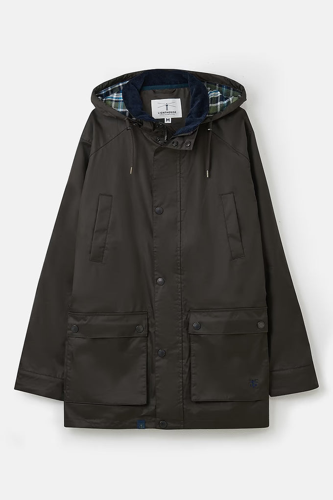 Mens Oxford Coat - L - Chocolate Keans Claremorris
