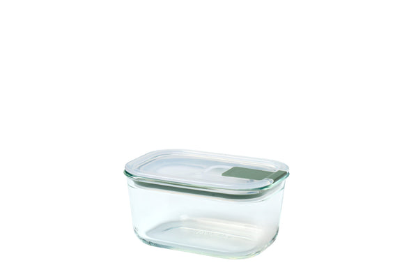 Mepal Easy Clip rectangular glass storage basin, airtight, microwave & oven safe, stackable, BPA-free – Keans Claremorris