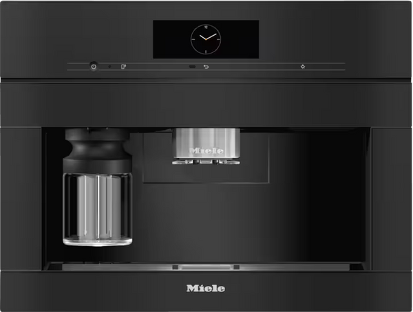 Miele Built-In Coffee Machine With Directwater Obsidian Black Keans Claremorris
