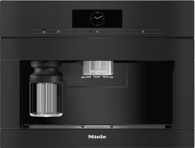 Miele Built-In Coffee Machine With Directwater Obsidian Black Keans Claremorris