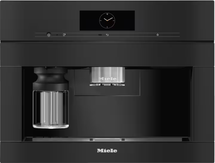 Miele Built-In Coffee Machine With Directwater Obsidian Black Keans Claremorris