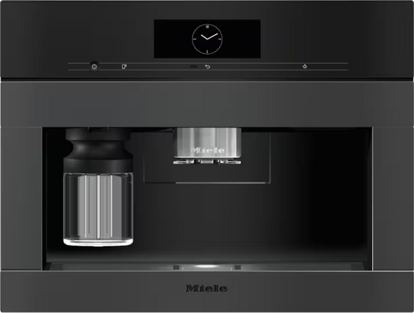 Miele Built-In Coffee Machine With Directwater Obsidian Black Matt Keans Claremorris