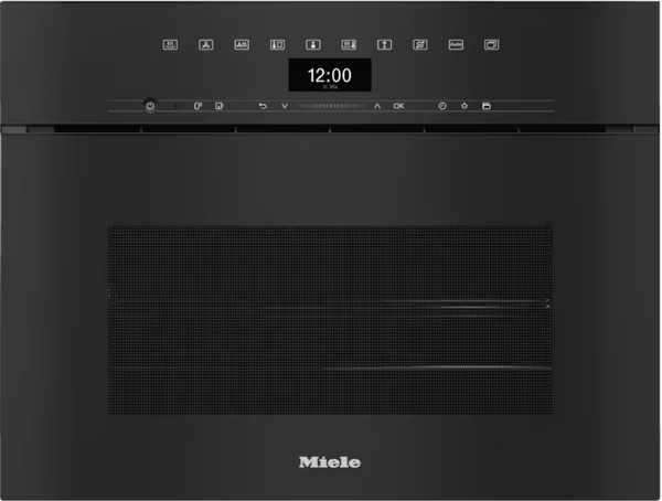 Miele DGC 7440 HCX Pro ArtLine 48L Steam & Combi Oven, Obsidian Black Keans Claremorris