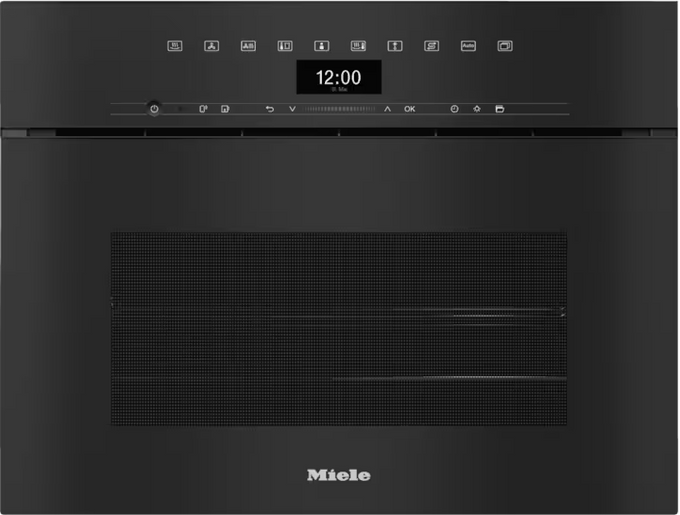 Miele DGC 7440 HCX Pro ArtLine 48L Steam & Combi Oven, Obsidian Black Keans Claremorris