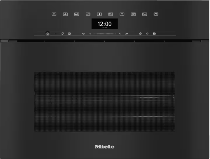 Miele DGC 7440 HCX Pro ArtLine 48L Steam & Combi Oven, Obsidian Black Keans Claremorris