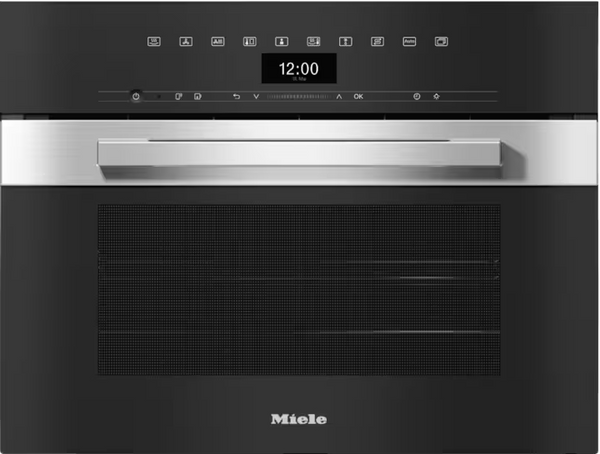 Miele DGC 7440 HC Pro PureLine Steam Oven 48L, Stainless Steel/Clean Steel Keans Claremorris