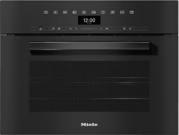 Miele DGC 7440 HC Pro VitroLine Steam Oven 48L, Obsidian Black Keans Claremorris