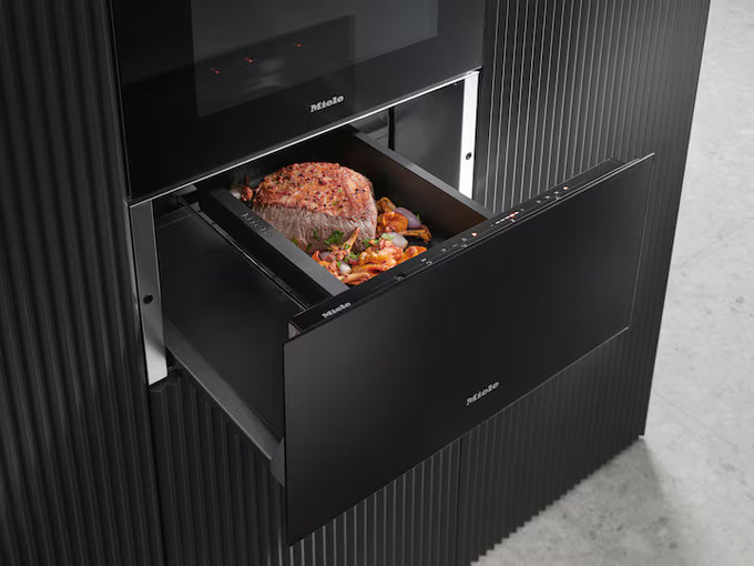 Miele ESW 7020 29cm Sous Chef Warming Drawer, Obsidian Black Keans Claremorris