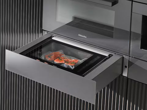 Miele EVS 7010 Vacuum Sealing Drawer 14cm, Obsidian Black Keans Claremorris
