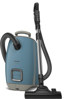 Miele Guard L1 Nordic Blue cylinder vacuum cleaner with 890W motor, AirClean filter, telescopic tube, from Kean’s