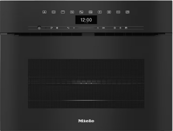 Miele H 7440 BMX ArtLine Oven Microwave Combo, Obsidian Black Keans Claremorris