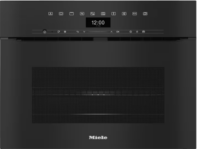Miele H 7440 BMX ArtLine Oven Microwave Combo, Obsidian Black Keans Claremorris