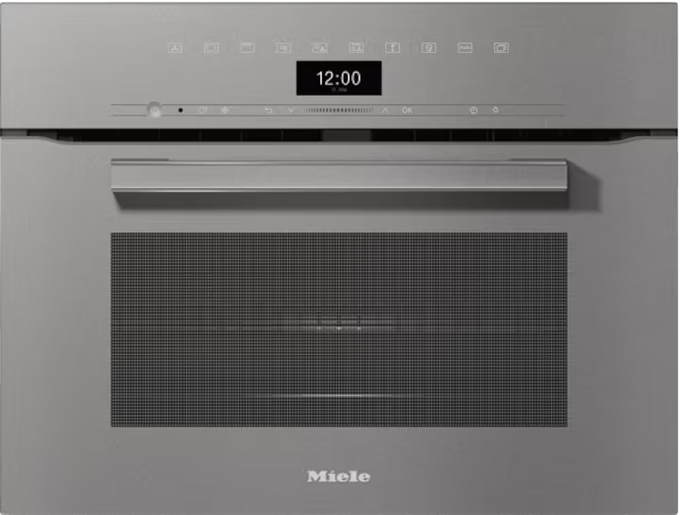 Miele H 7440 BM VitroLine Oven Microwave Combo, Graphite Grey Keans Claremorris
