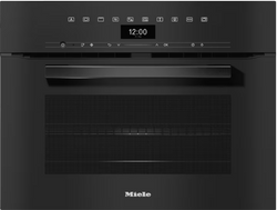 Miele H 7440 BM VitroLine Oven Microwave Combo, Obsidian Black Keans Claremorris