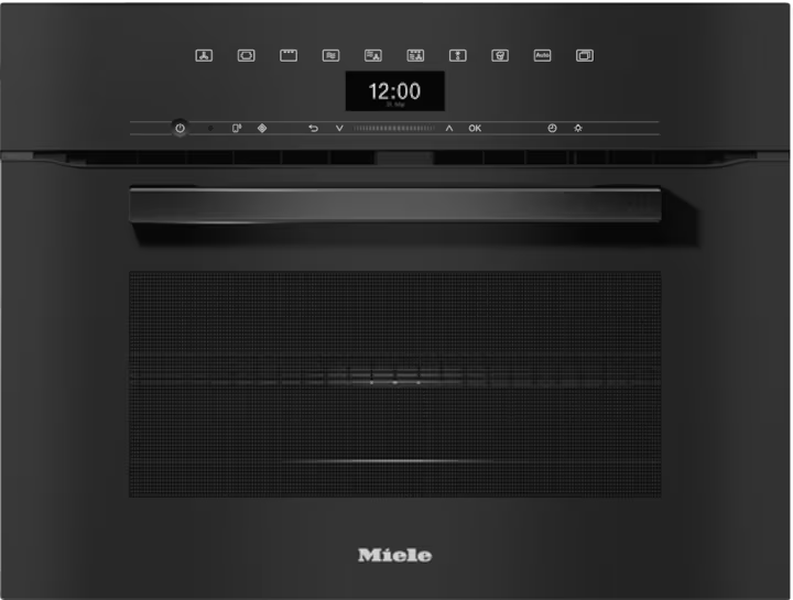 Miele H 7440 BM VitroLine Oven Microwave Combo, Obsidian Black Keans Claremorris