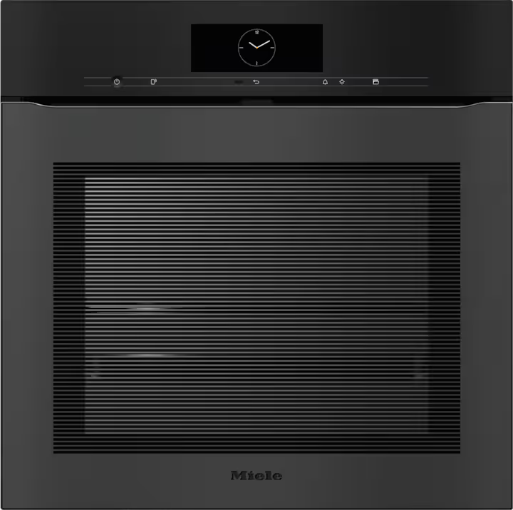 Miele H 7860 BPX ArtLine 76L Built-In Pyrolytic Oven, Obsidian Black Matt Keans Claremorris