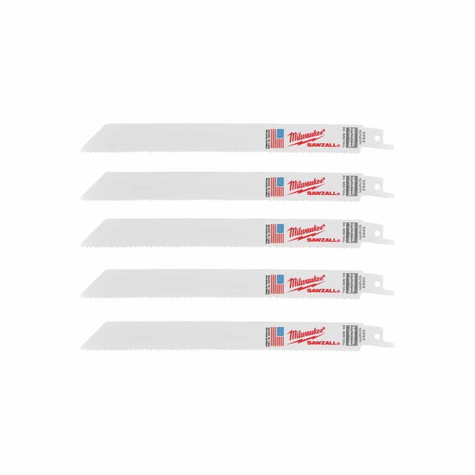 Milwaukee Sawzall™ Blade 200x10/14T-5pc | 48475193 - Image 1