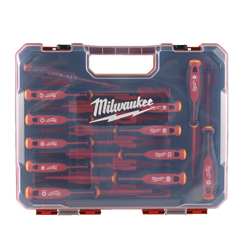 Milwaukee Tri-Lobe VDE Screwdriver Set - 12pcs - Image 1