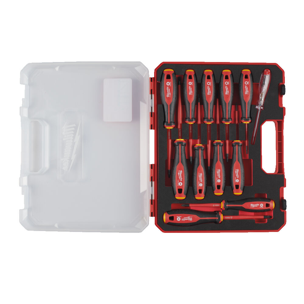 Milwaukee Tri-Lobe VDE Screwdriver Set - 12pcs - Image 3