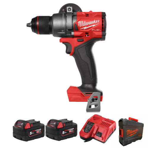 Milwaukee M18 FPD3 Combi Drill 2x5.0Ah Batt| M18FPD3-502X Keans Claremorris