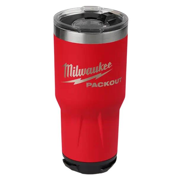 Milwaukee Packout Tumbler Bottle 887ml Red Keans Claremorris