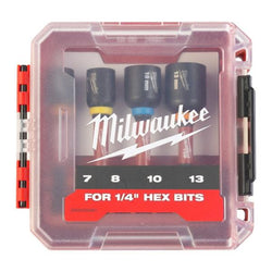 Milwaukee SHOCKWAVE Magnetic Nut Driver Set 4pc Keans Claremorris
