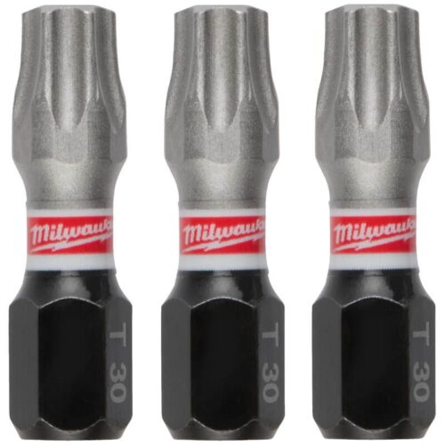 Milwaukee Screwdriver Bit Shockwave Tx30 25Mm-3Pc | 4932500366 Keans Claremorris