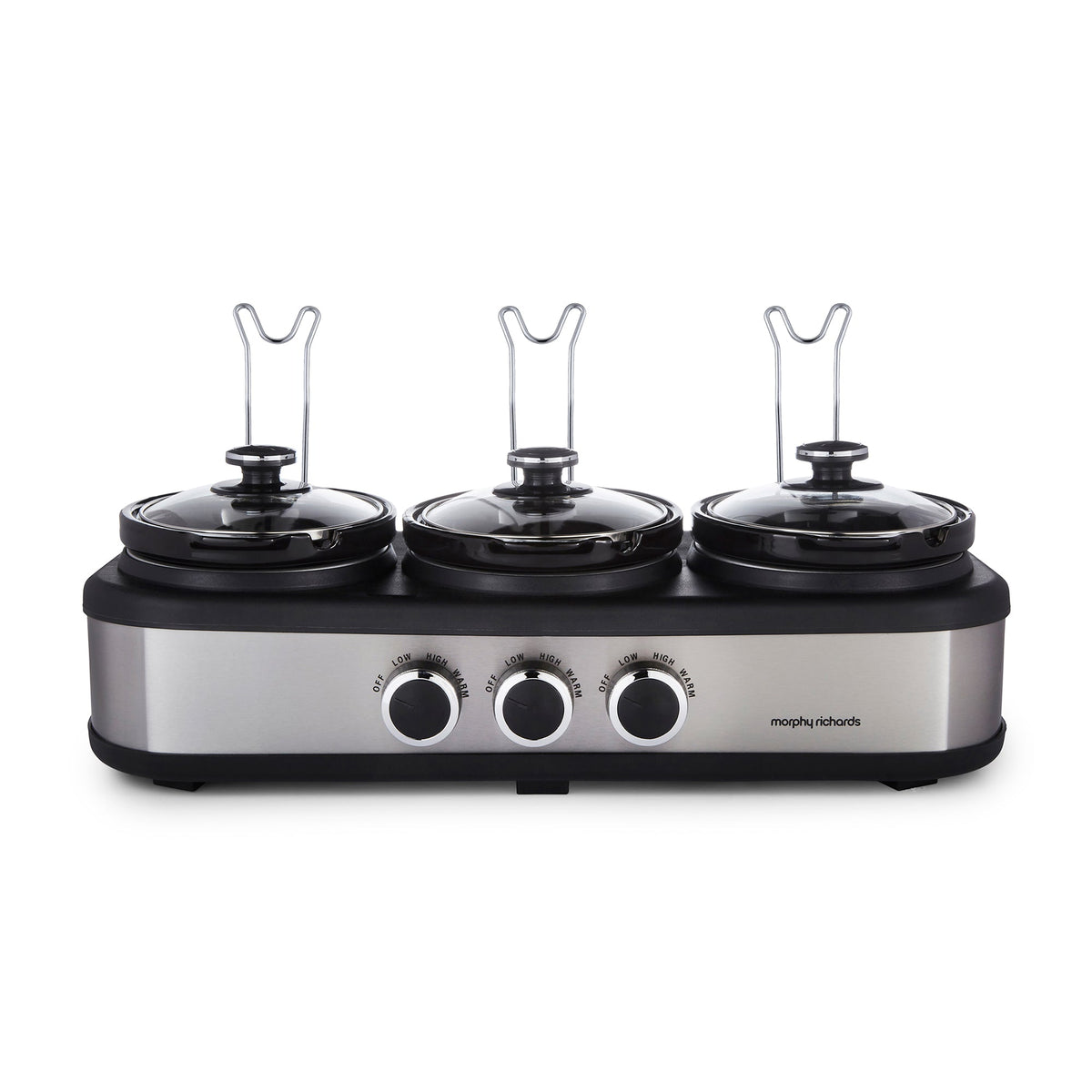 Morphy Richards Three Pot Slow Cooker | 462501 Keans Claremorris