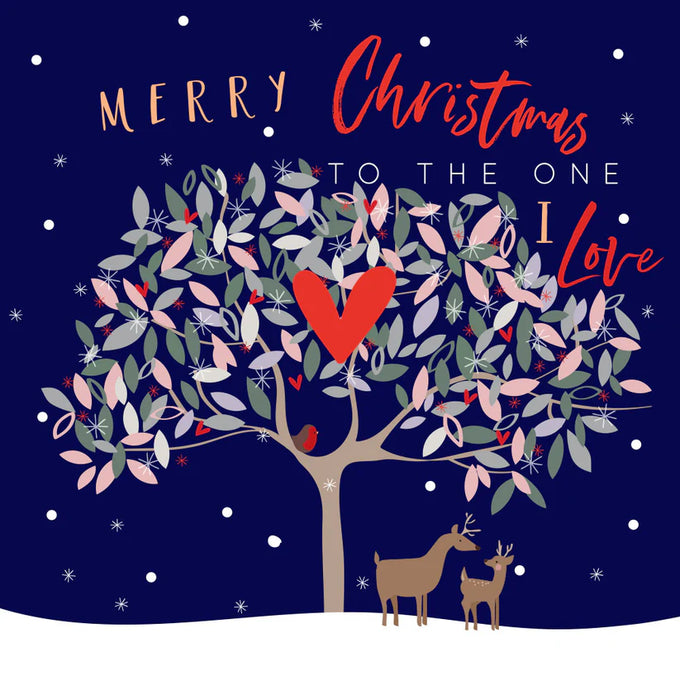 Belly Merry Christmas To The One I Love Card - Image 1