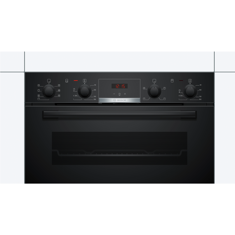 Bosch Series 4, Built-Under Double Oven | NBS533BB0B - Image 2