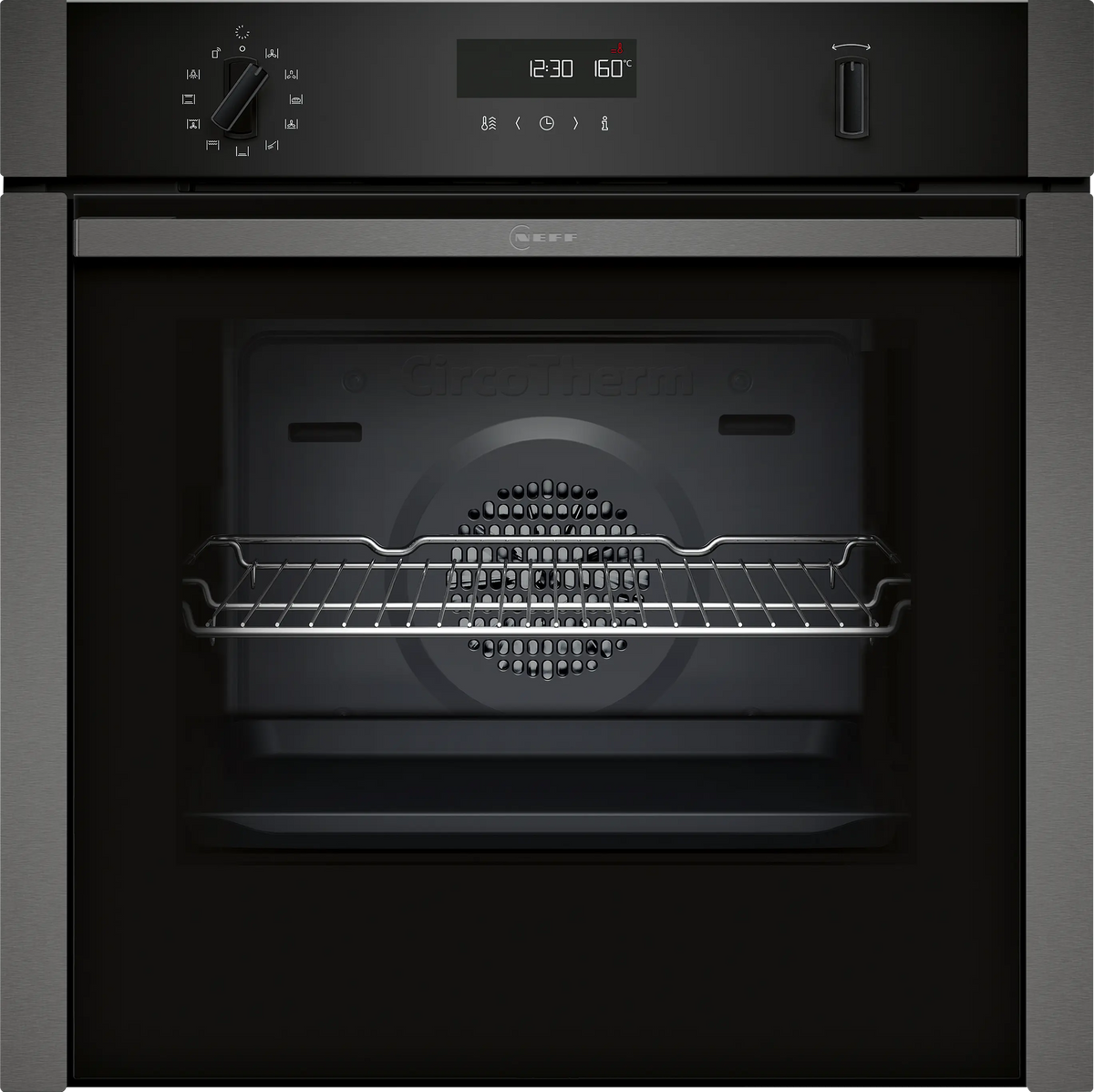 NEFF Graphite N50 Slide & Hide Single Oven | B6ACH7AG7B | Keans Claremorris