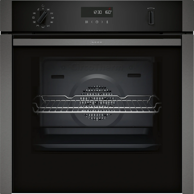NEFF Graphite N50 Slide & Hide Single Oven | B6ACH7AG7B | Keans Claremorris