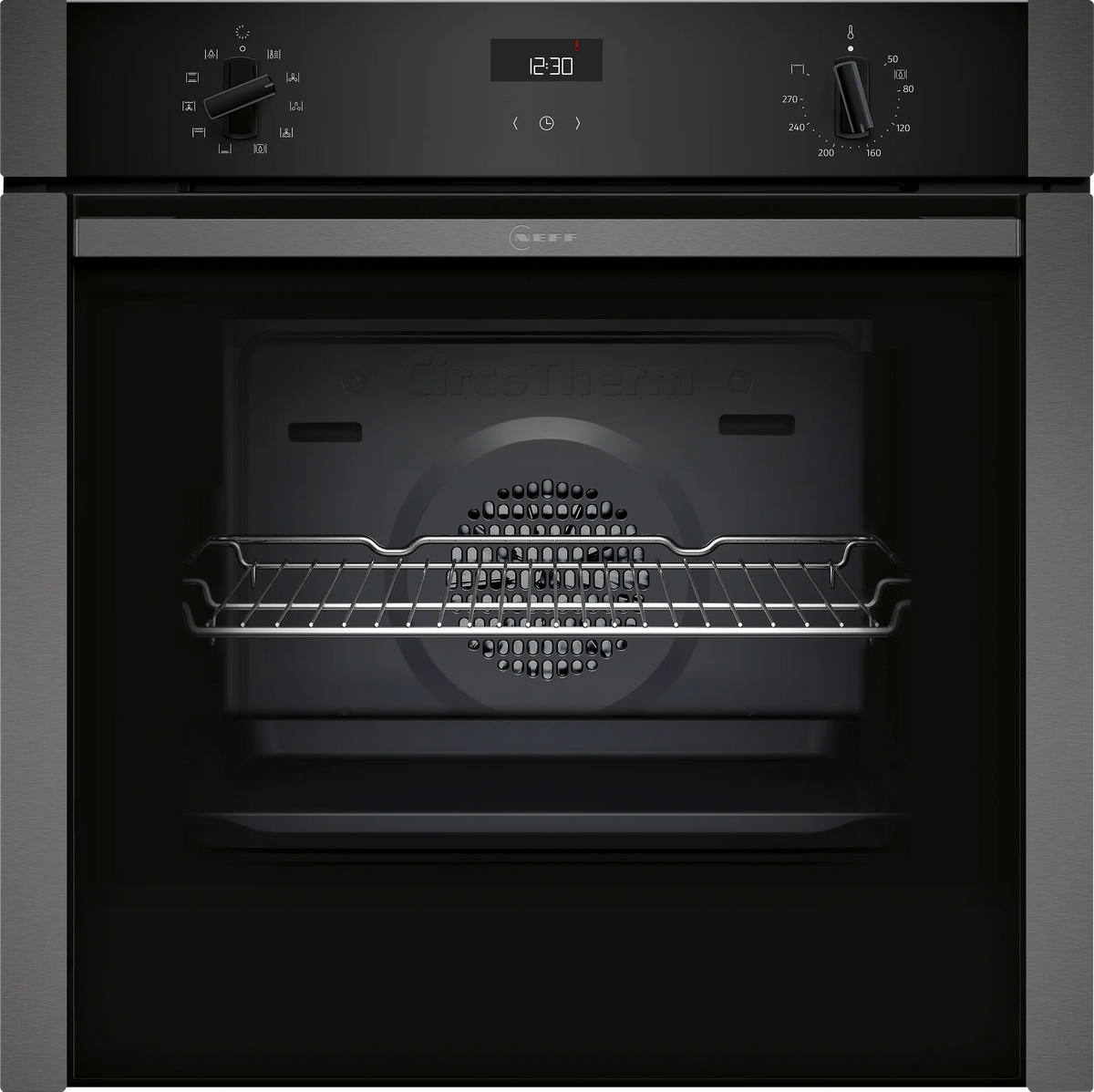 NEFF N50 Slide & Hide Built-In Oven 60x60cm Grey| B3ACE4AG3B Keans Claremorris