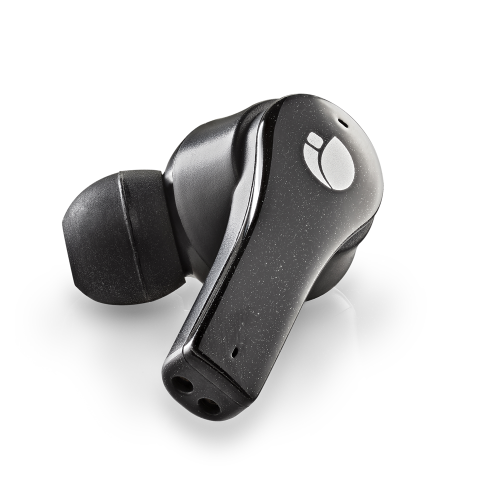 Ngs Artica 24Hr TWS Bluetooth 5.1 Black earbuds, long battery life, wireless, available at Keans Claremorris