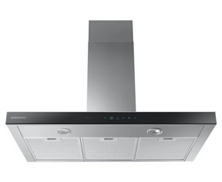 Samsung 90cm T-type Stainless Steel Wall Mounted Hood with Black Glass – Keans Claremorris