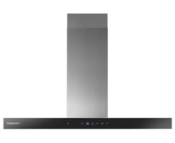 Samsung 90cm T-type Stainless Steel Wall Mounted Hood with Black Glass – Keans Claremorris