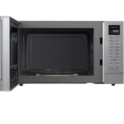 Panasonic Solo Microwave NN ST48KSBPQ Stainless Steel, compact design, available at Keans Claremorris