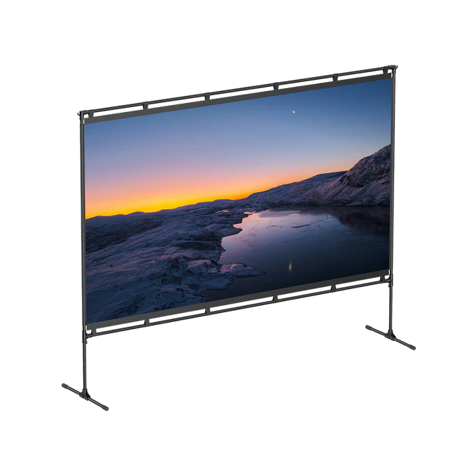 Nebula 100-Inch Outdoor Projector Screen with Stand Keans Claremorris
