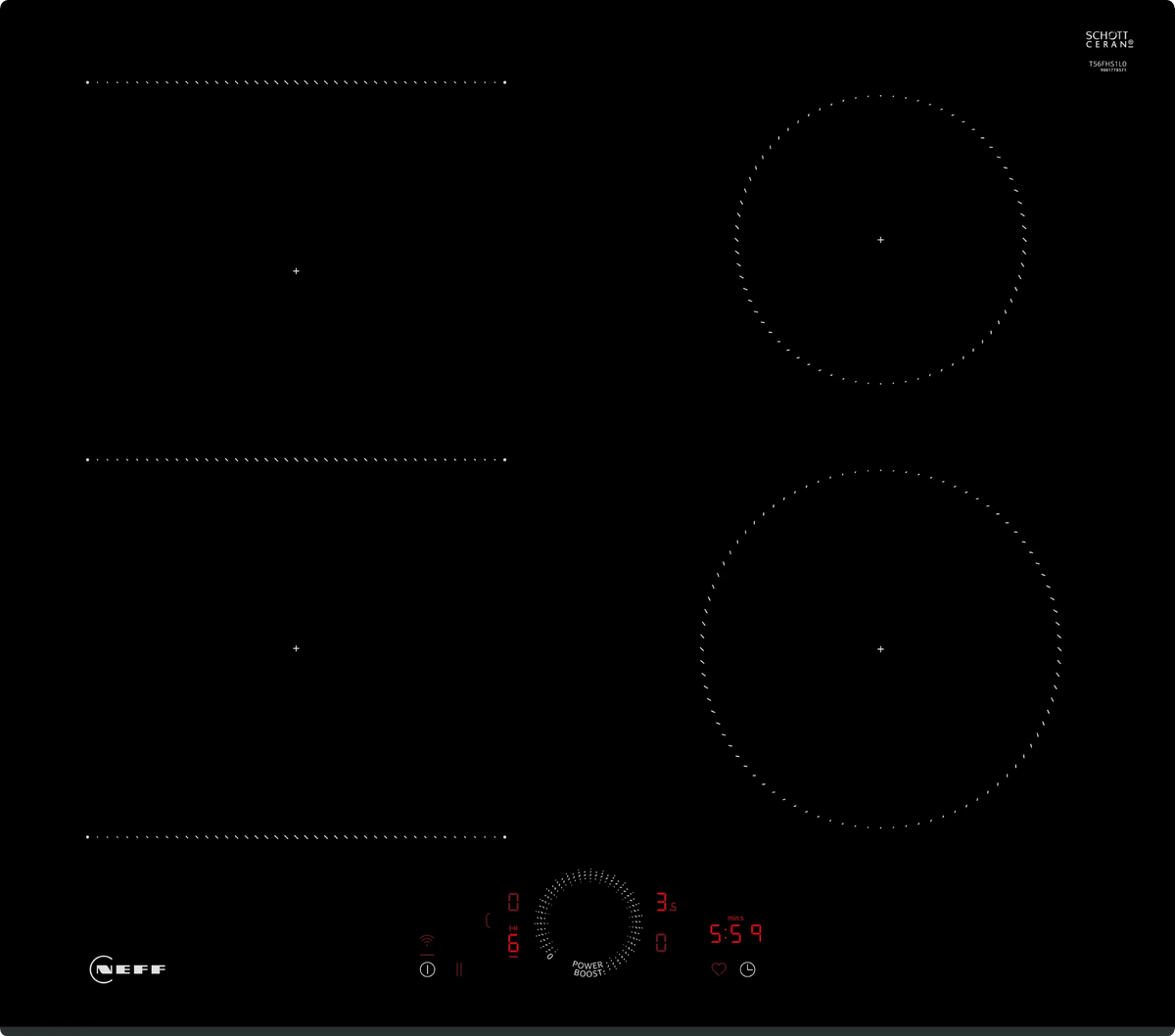 Neff N70 60cm Induction Hob – Frameless Surface Mount | T56FHS1L0 Keans Claremorris