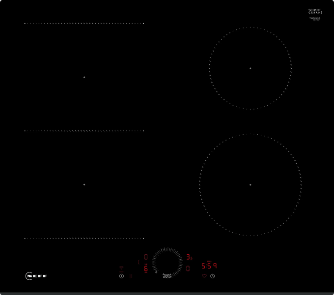 Neff N70 60cm Induction Hob – Frameless Surface Mount | T56FHS1L0 Keans Claremorris