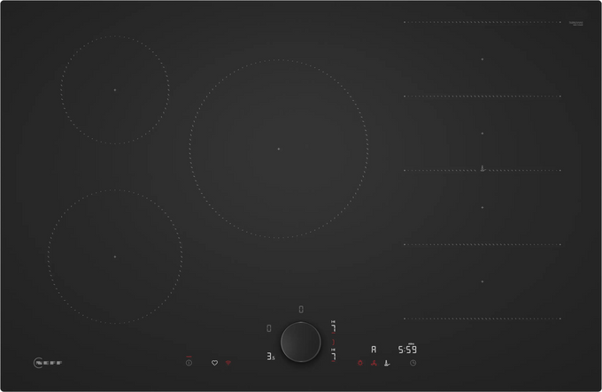 Neff N90 Induction Hob 80cm - Matt black | T68NUV4A0 Keans Claremorris