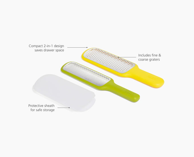 Joseph Joseph Nest Grate & Zest 2Piece Set with Storage Sheath - Image 4