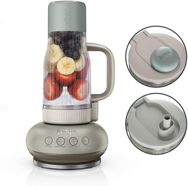 Ninja BlendBoss Tumbler Blender - Stone | DB351UKST Keans Claremorris
