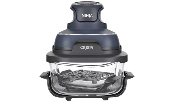 Ninja CRISPi 4-in-1 Portable Glass Air Fryer FN101UKGY, 1700W, TempWare glass, air fry, roast, Keans Claremorris