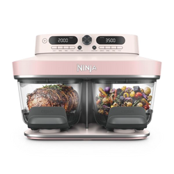Ninja CRISPi DualZone 8-Function Glass Air fryer - Rose Quartz-Keans-Claremorris