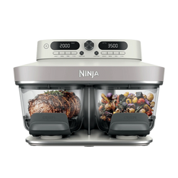 Ninja Crispi DualZone 8-Function Glass Air Fryer – Bone | DD102UKIV2 Keans Claremorris