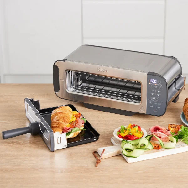 Ninja Foodi 3-in-1 Toaster, Grill & Panini Press - Stainless Steel | ST202UK Keans Claremorris