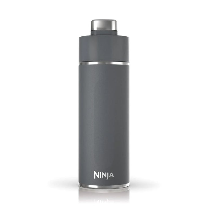 Ninja Thirsti 700ml Grey Travel Bottle, triple insulated, leak-proof, keeps drinks cold 24+ hrs, hot 8 hrs – Kean’s